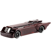 Hot Wheels Collectible Die-Cast Batman Vehicle - HDG89 ~ Batman - The Animated Series Batmobile Car ~ Dark Red ~ 2/5